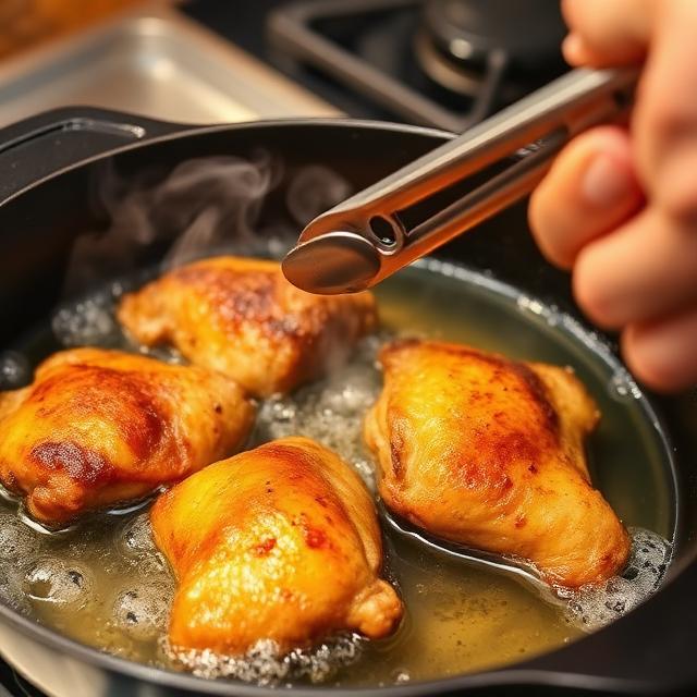 How Long to Fry Chicken Thighs